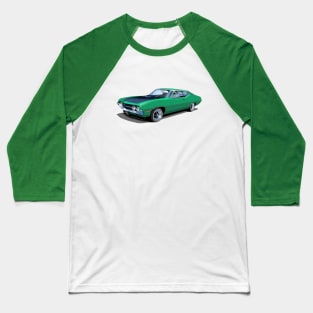 1970 Ford Torino Cobra Jet in grabber green Baseball T-Shirt